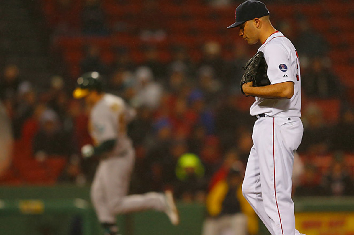 Red Sox option struggling Aceves to TripleA Sports Illustrated