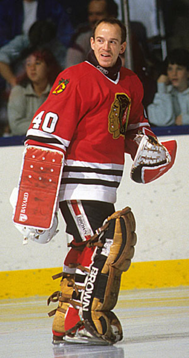 1988 NHL rookie All-Star Darren Pang.