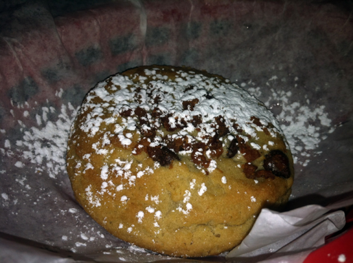 Chocolate- and bacon-chip cookie. (Andy Staples)