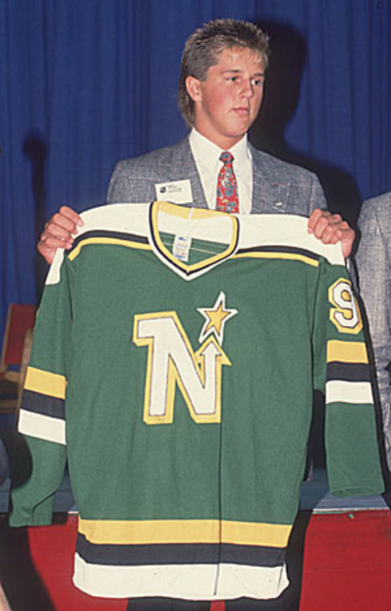 Mike Modano at the 1988 NHL Draft