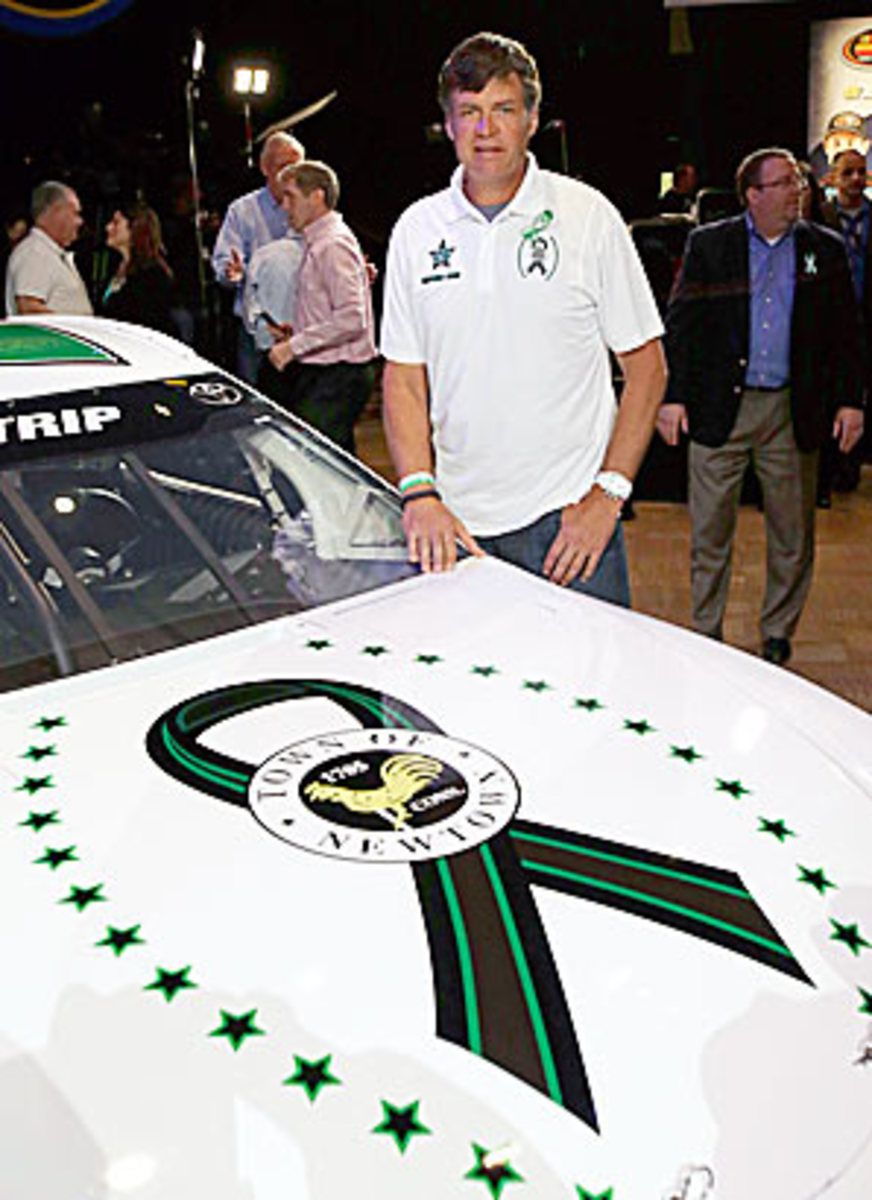 Two-time Daytona 500-winner Michael Waltrip is working to raise money for families affected by the shootings.