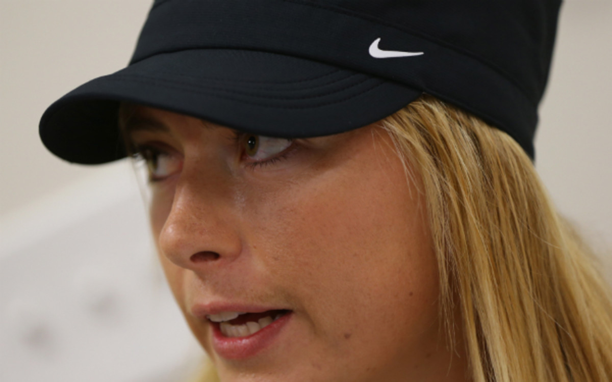 Maria Sharapova is looking for a "quickie" name change to promote her candy company. (Ronald Martinez/Getty Images)