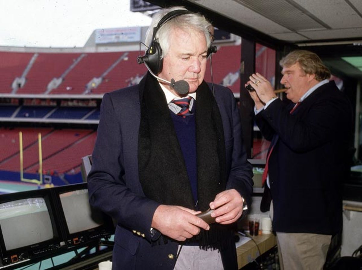Pat Summerall with John Madden 