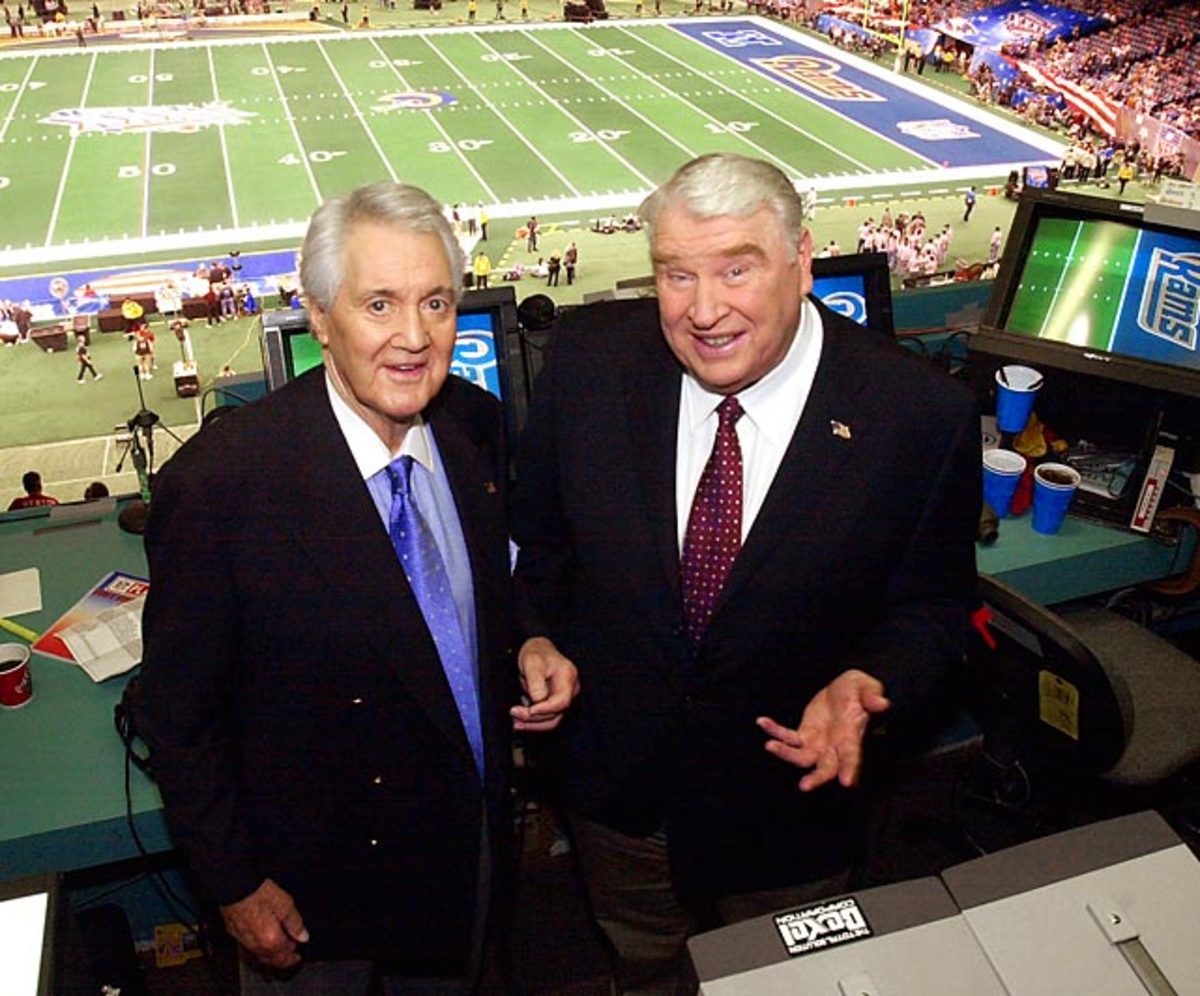 Pat Summerall and John Madden