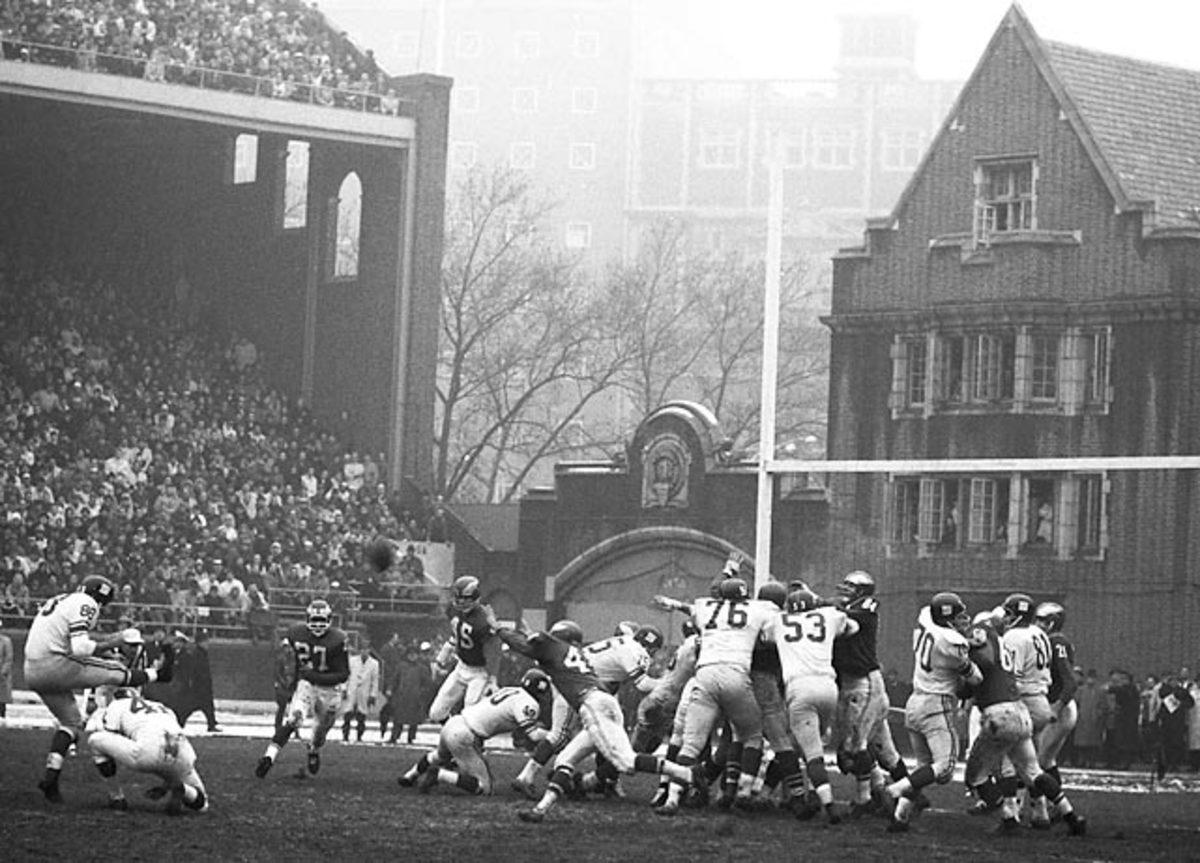 Pat Summerall at Franklin Field, PA