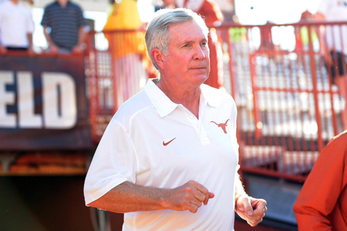 Mack Brown has spent 16 years as Texas coach. (Stacy Revere/Getty Images)