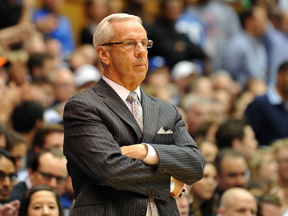 North Carolina coach Roy Williams expressed his disappointment with P.J. Hairston's troubles Monday. (Lance King/Getty Images)