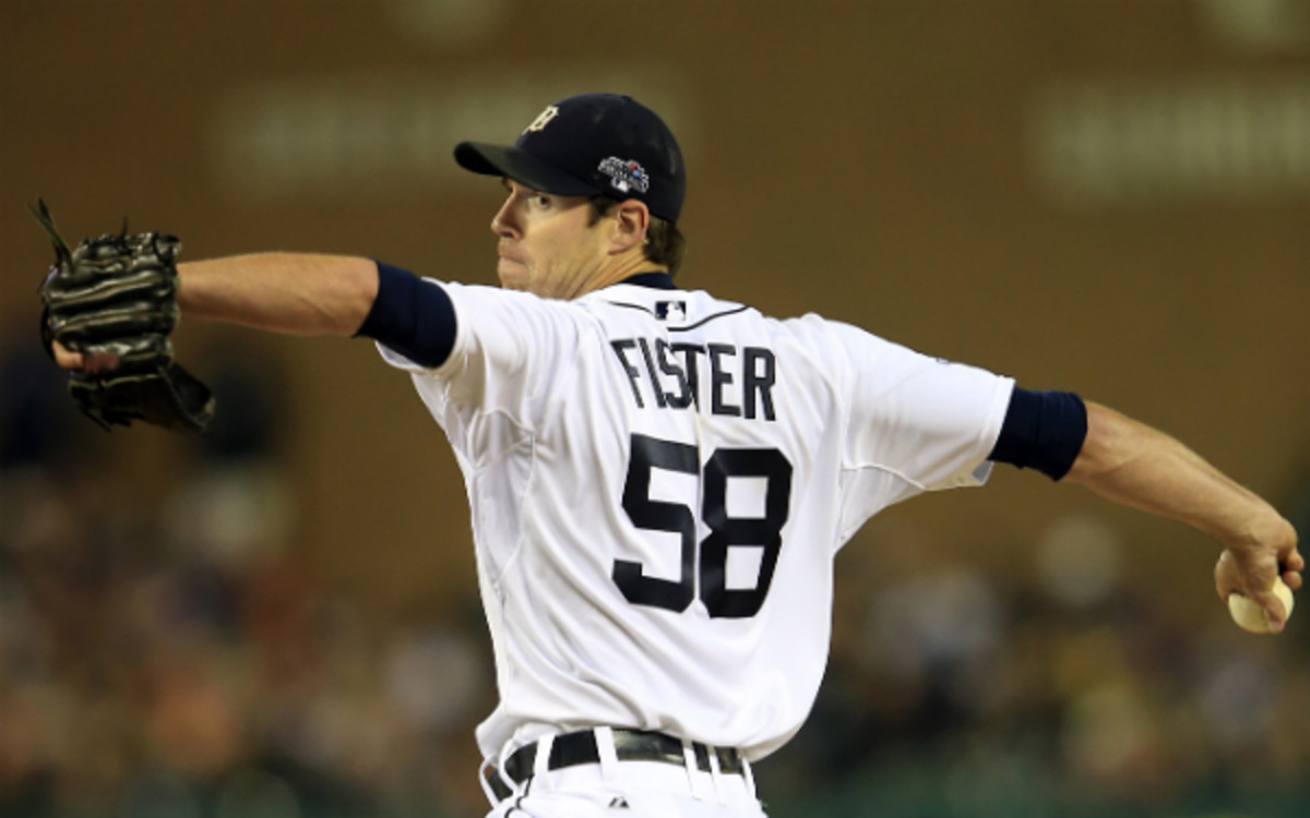 Doug Fister is set to join an already formidable Nationals rotation. (Jamie Squire/Getty Images)