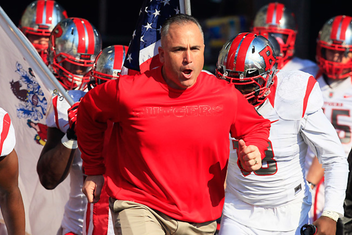 Kyle Flood led Rutgers to a nine-win season and a bowl berth in his first year as head football coach.