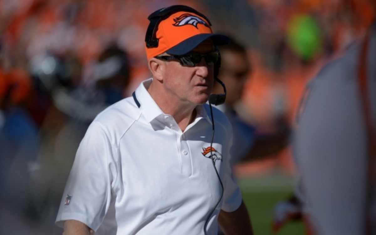 Report Broncos head coach John Fox taken to hospital
