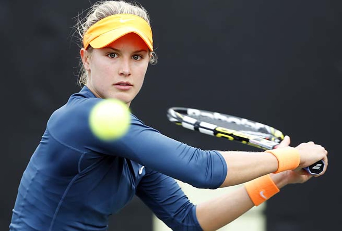 Eugenie Bouchard, No. 93, is the second highest ranked Canadian behind Aleksandra Wozniak.