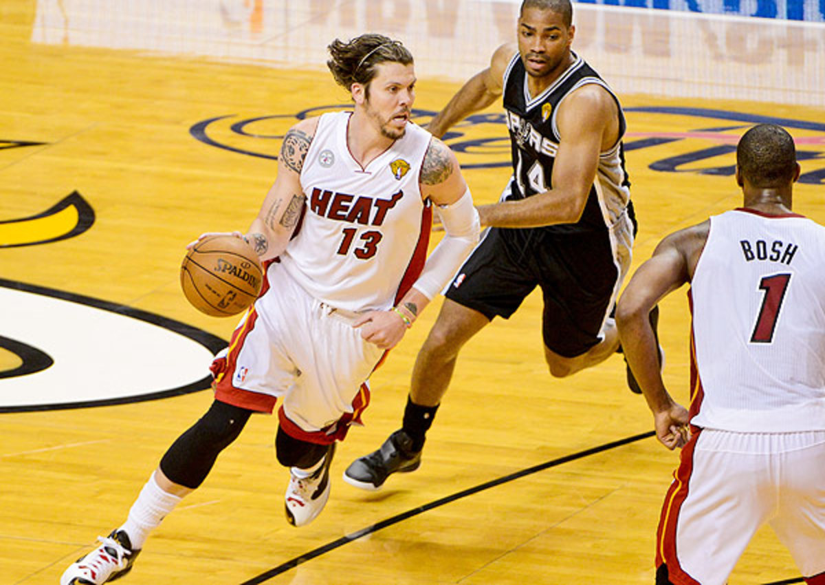 Mike Miller could enter the Heat's starting lineup in Game 4