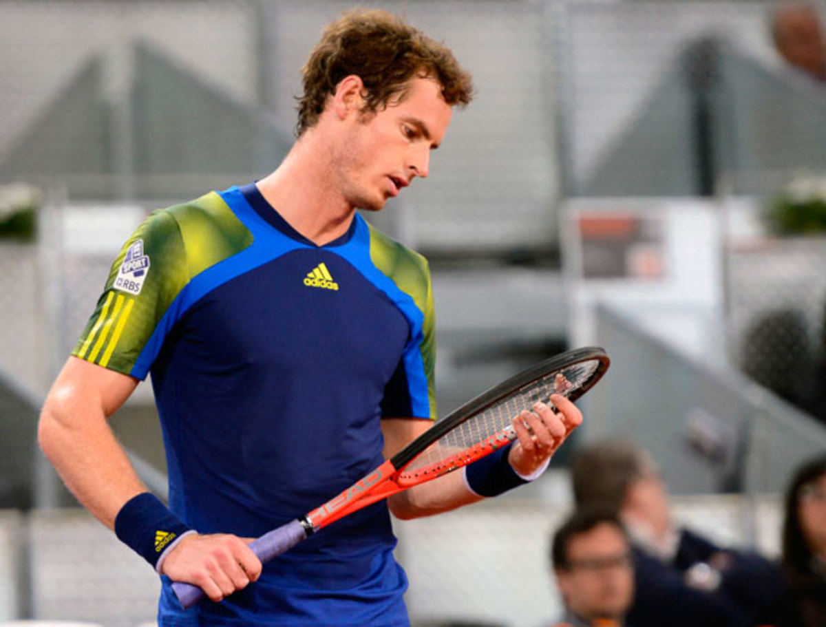 Andy Murray has upped his social media presence while (Javier Soriano/AFP/Getty Images)