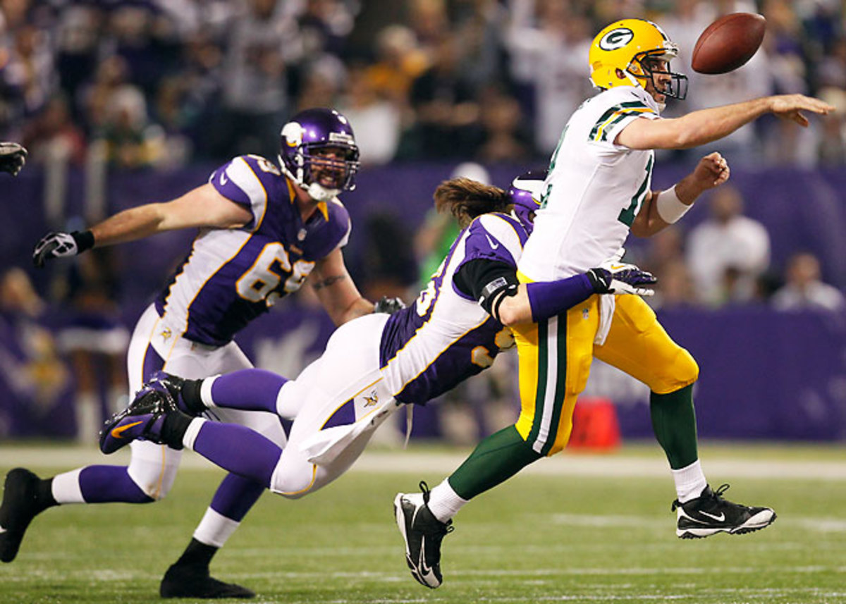 Aaron Rodgers and the Packers lost to the Vikings in Week 17, but should rebound in the playoffs.