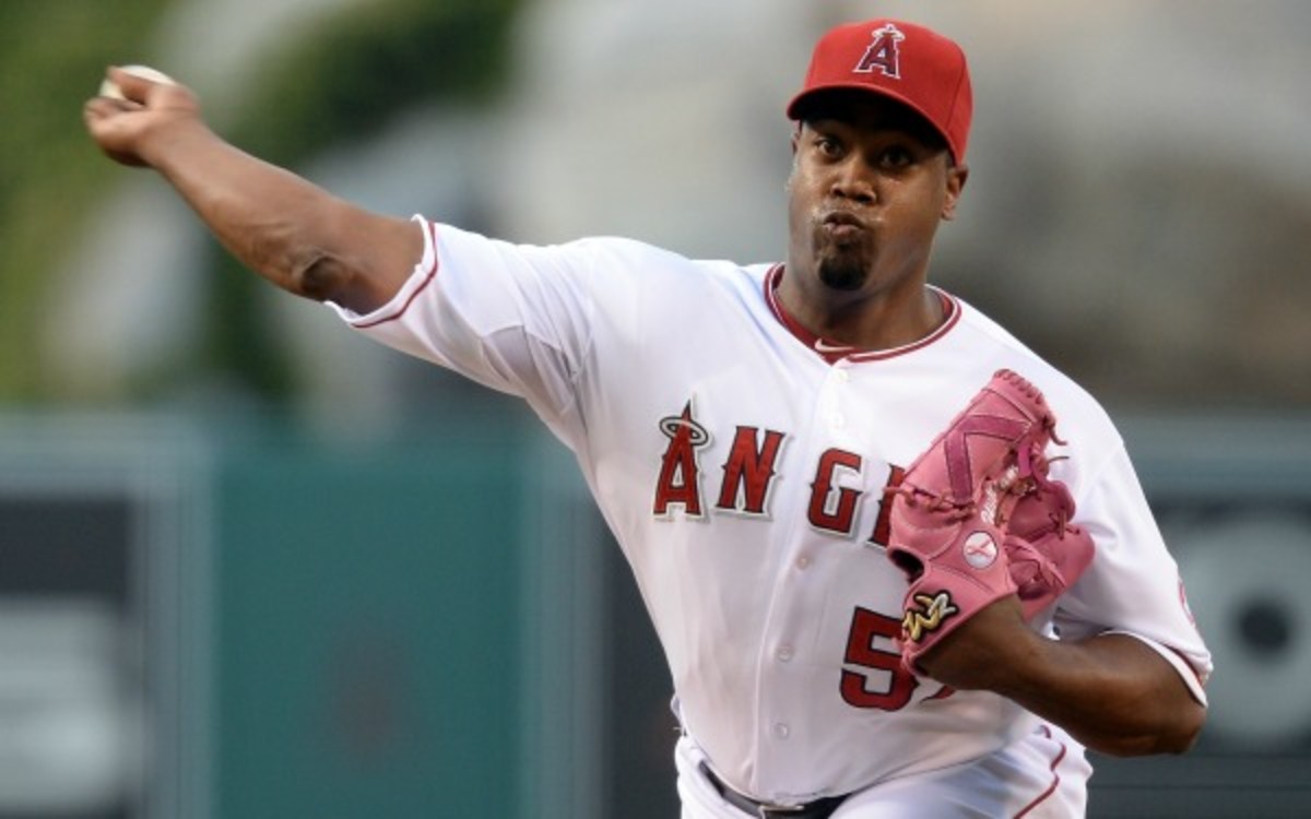 Jerome Williams has been a steady starter for the Angels in 2013. (Harry How/Getty Images)