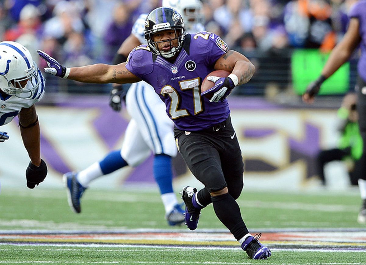 Ray Rice is entering his physical peak this season, and could see 300 carries for 1,500 yards.