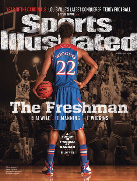 Kansas' Andrew Wiggins on cover of Sports Illustrated - Sports Illustrated