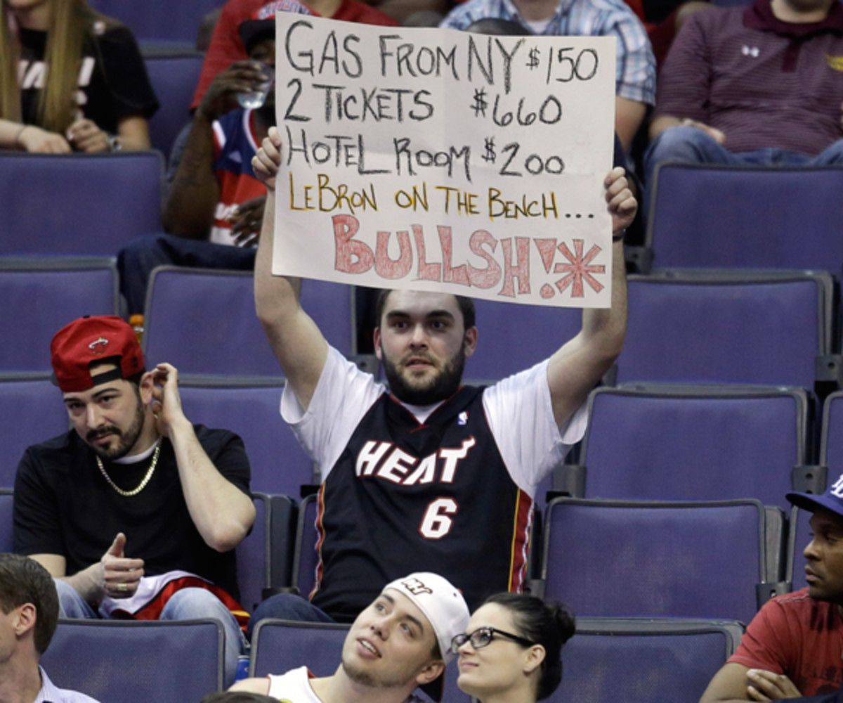 LeBron James fan