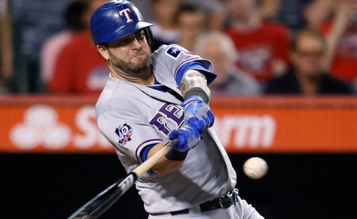 Mike Napoli hit .227 last year with 24 homers and 56 RBIs and was chosen for his first All-Star game.