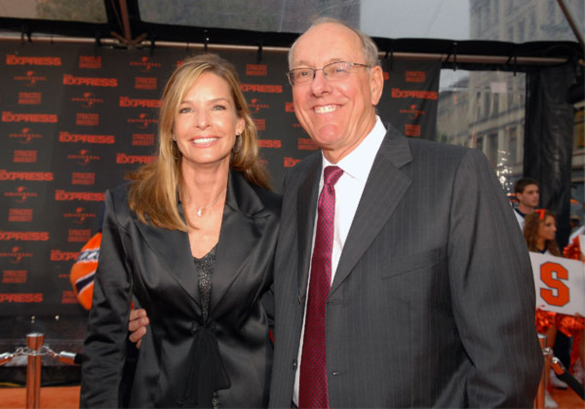 Syracuse coach Jim Boeheim is tired of answering retirement questions. (Getty)