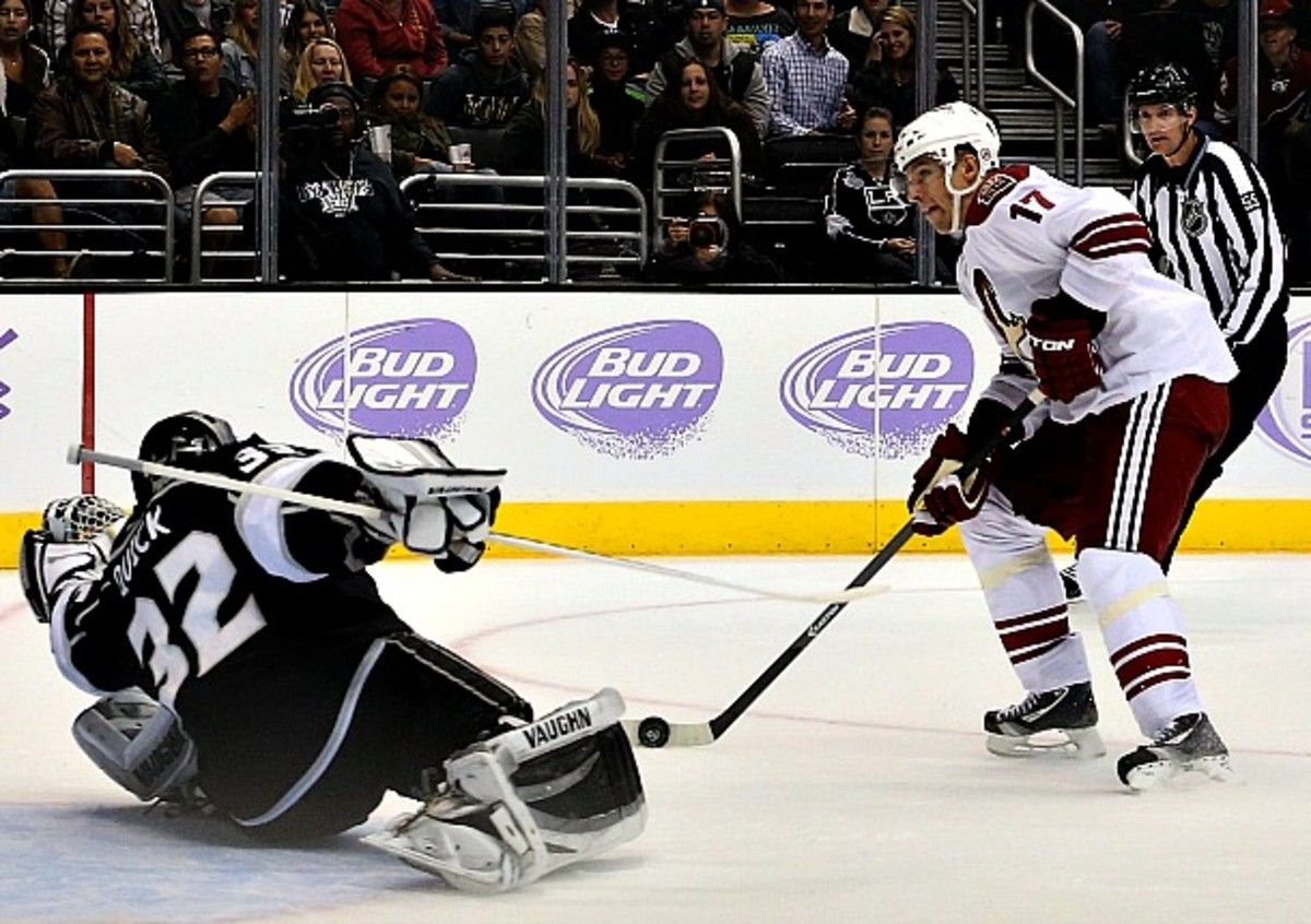 Jonathan Quick of the Los Angeles Kings