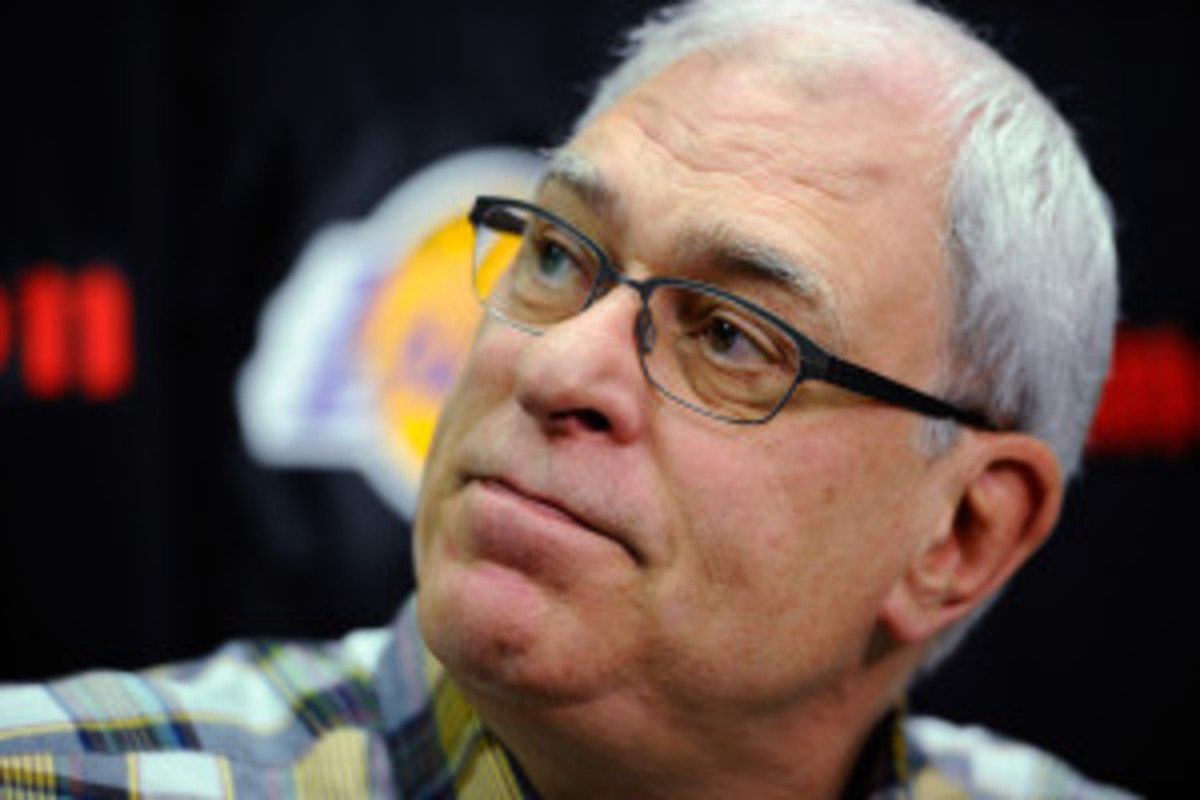 Phil Jackson and the Cavaliers have talked about the team's vacant head-coaching position. (Kevork Djansezian/Getty Images)