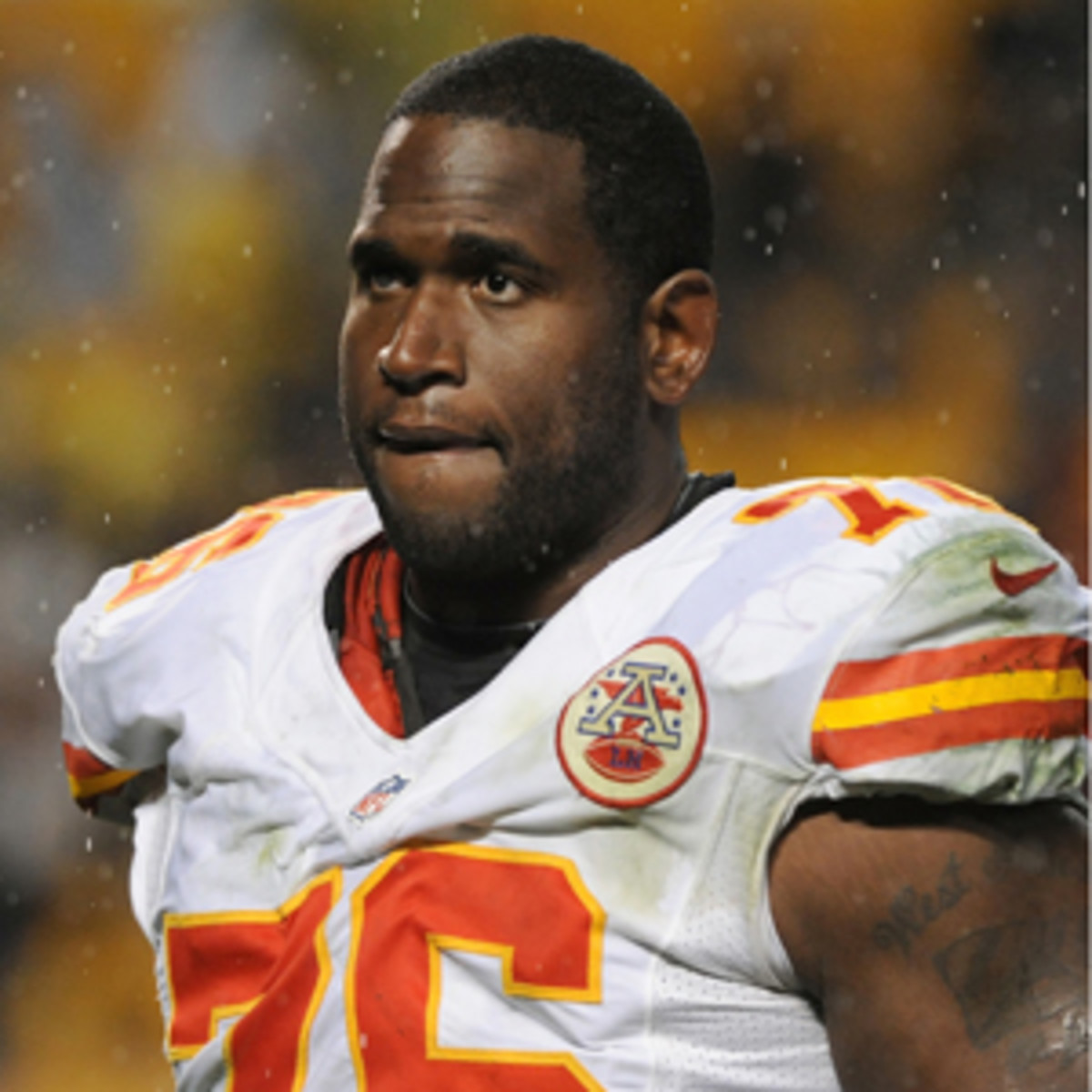 Trade talks between the Chiefs and Dolphins for tackle Branden Albert have broken off.(George Gojkovich/Getty Images)