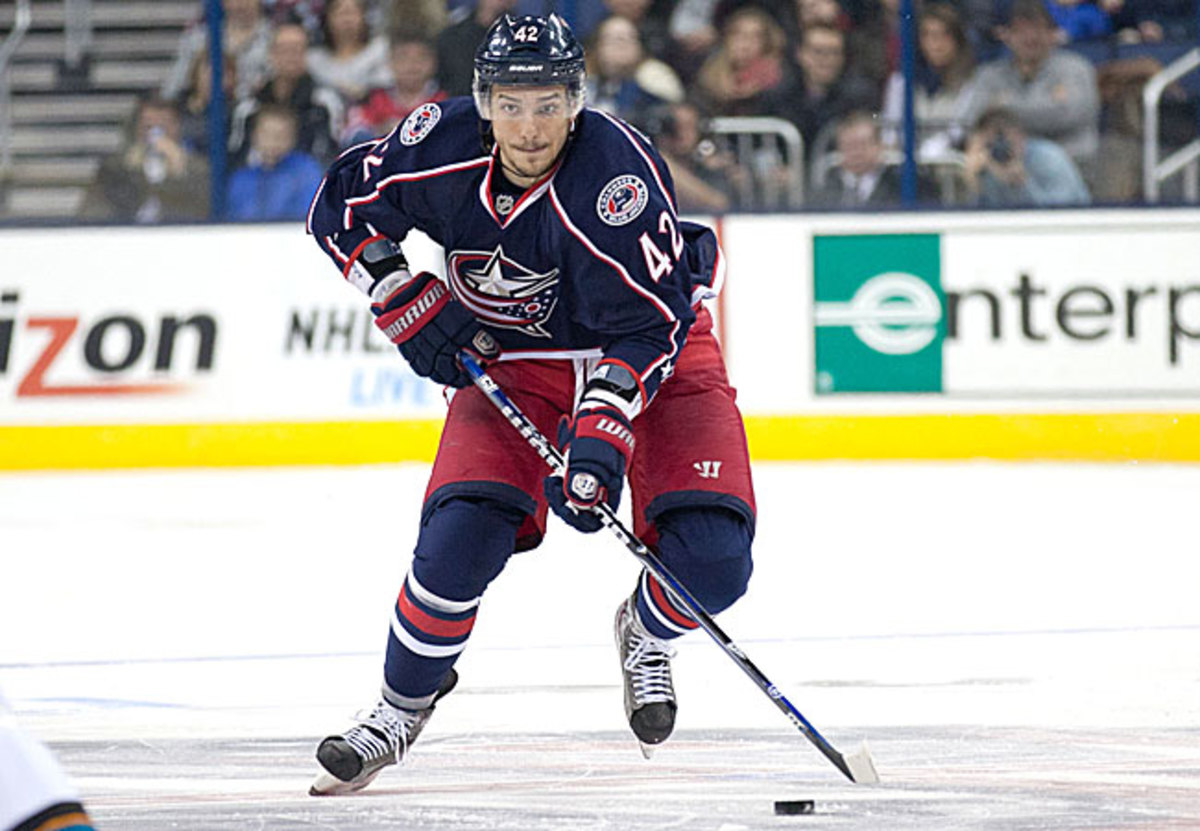 Anisimov has four goals and six points in 15 games this season, his first with the Blue Jackets.