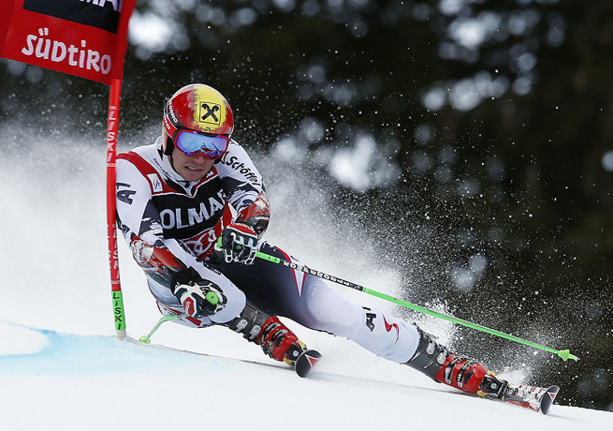 Marcel Hirscher's win at Alta Badia was his second consecutive victory in giant slalom.