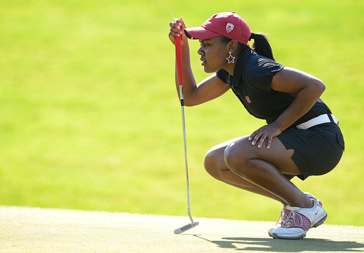 Freshman Mariah Stackhouse has helped Stanford to three consecutive tournament victories this spring.