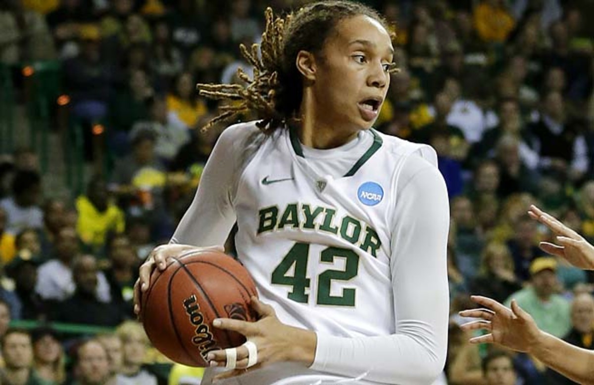 Brittney Griner and 2012 NCAA champion Baylor were upset in the Sweet 16 by Louisville.