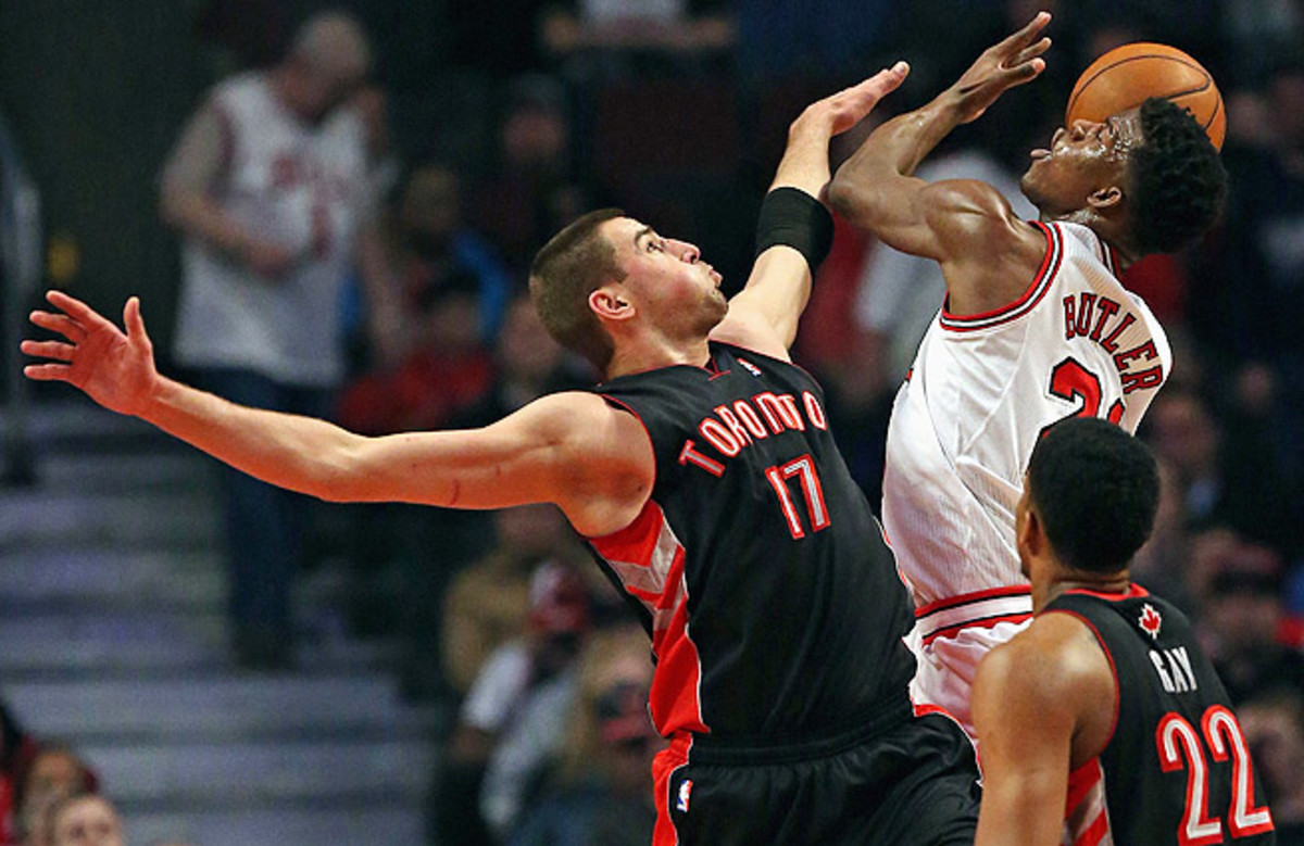 Drafted fifth overall in 2011, Jonas Valanciunas didn't make his debut until the 2012-13 season.