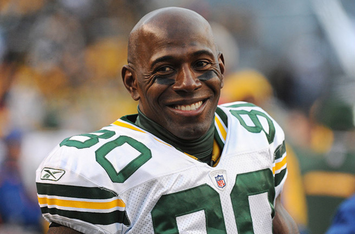 Wide receiver Donald Driver spent his entire 14-year career playing for the Green Bay Packers.
