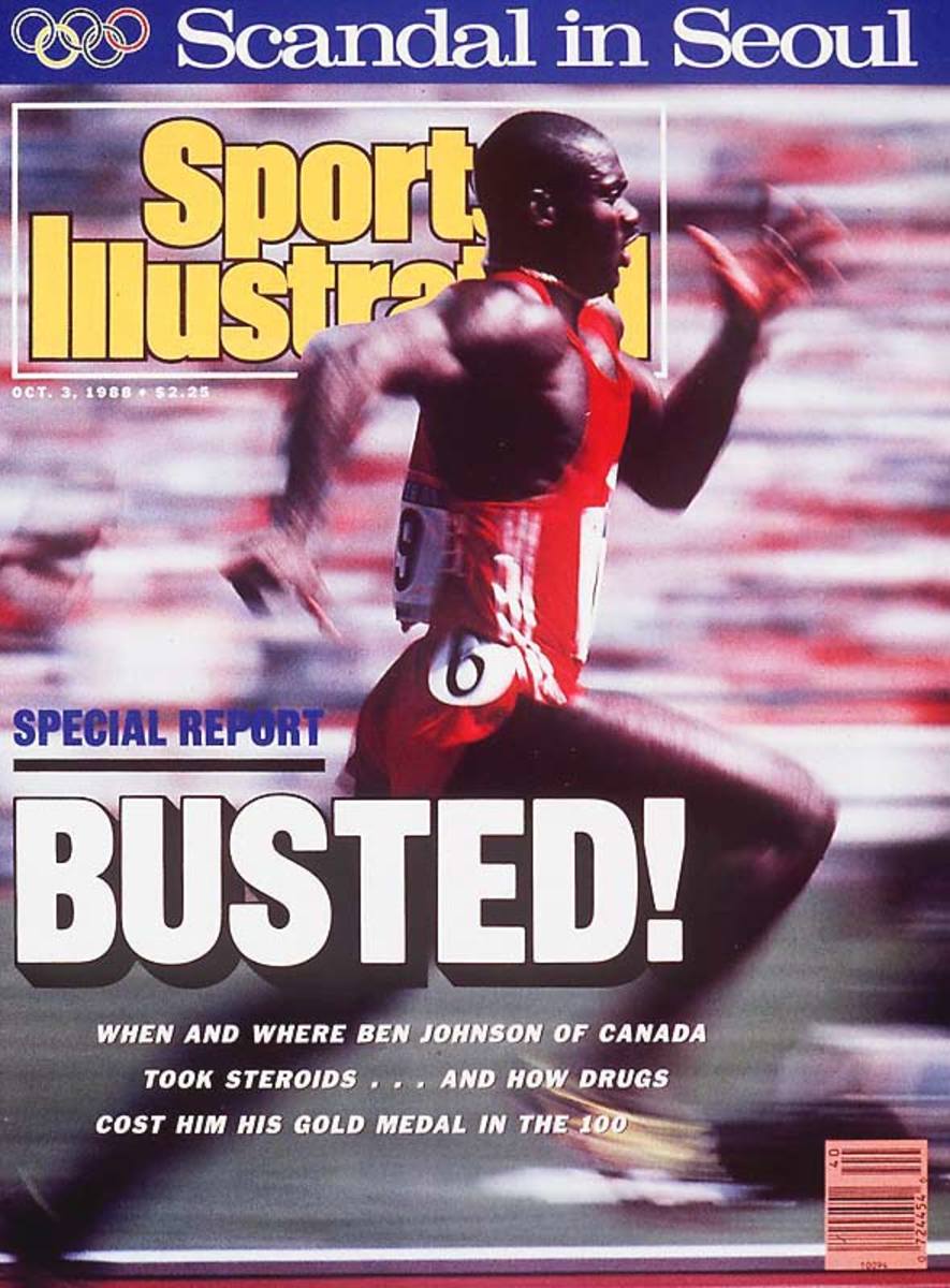Disgraced Canadian sprinter Ben Johnson