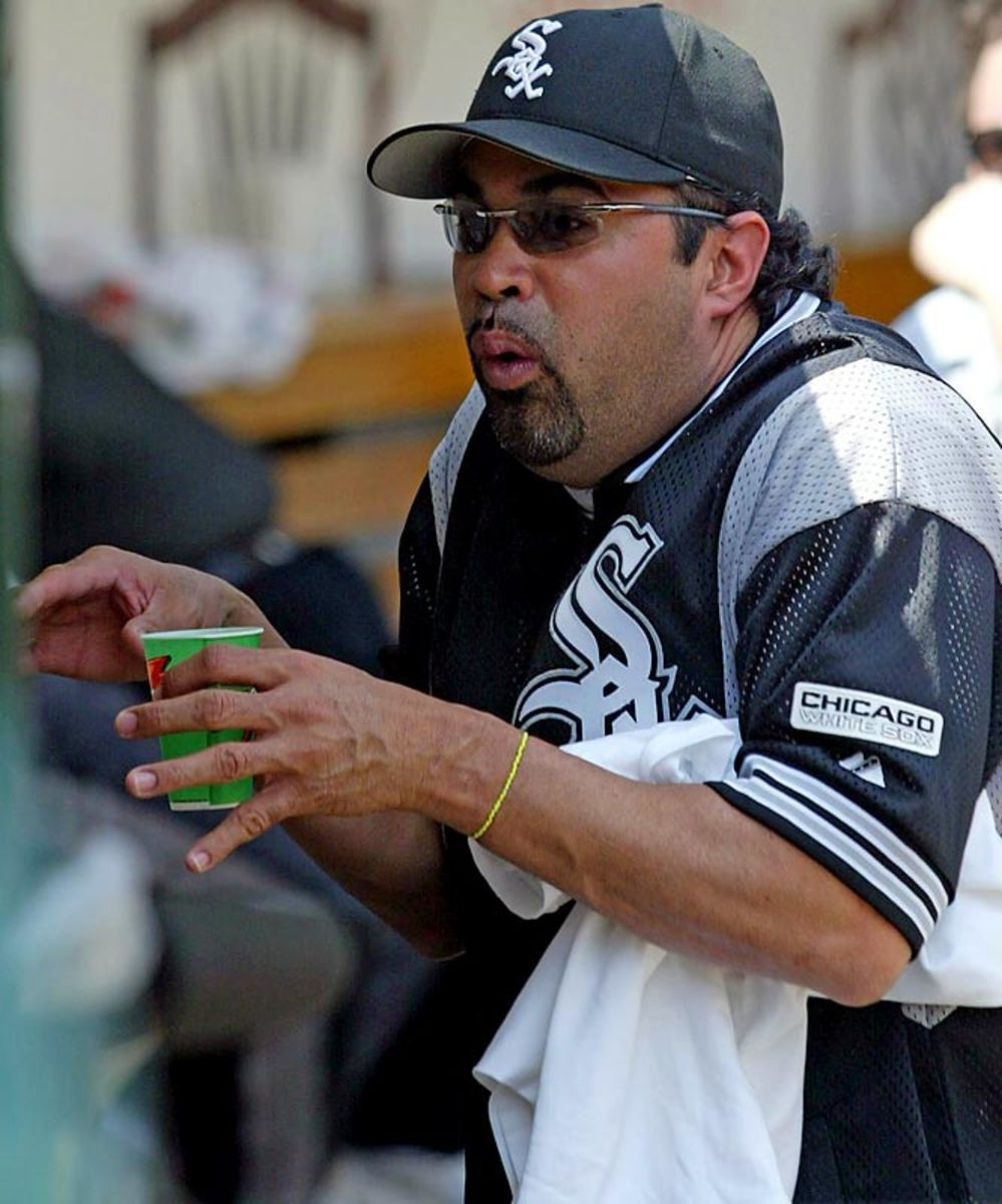 White Sox manager Ozzie Guillen
