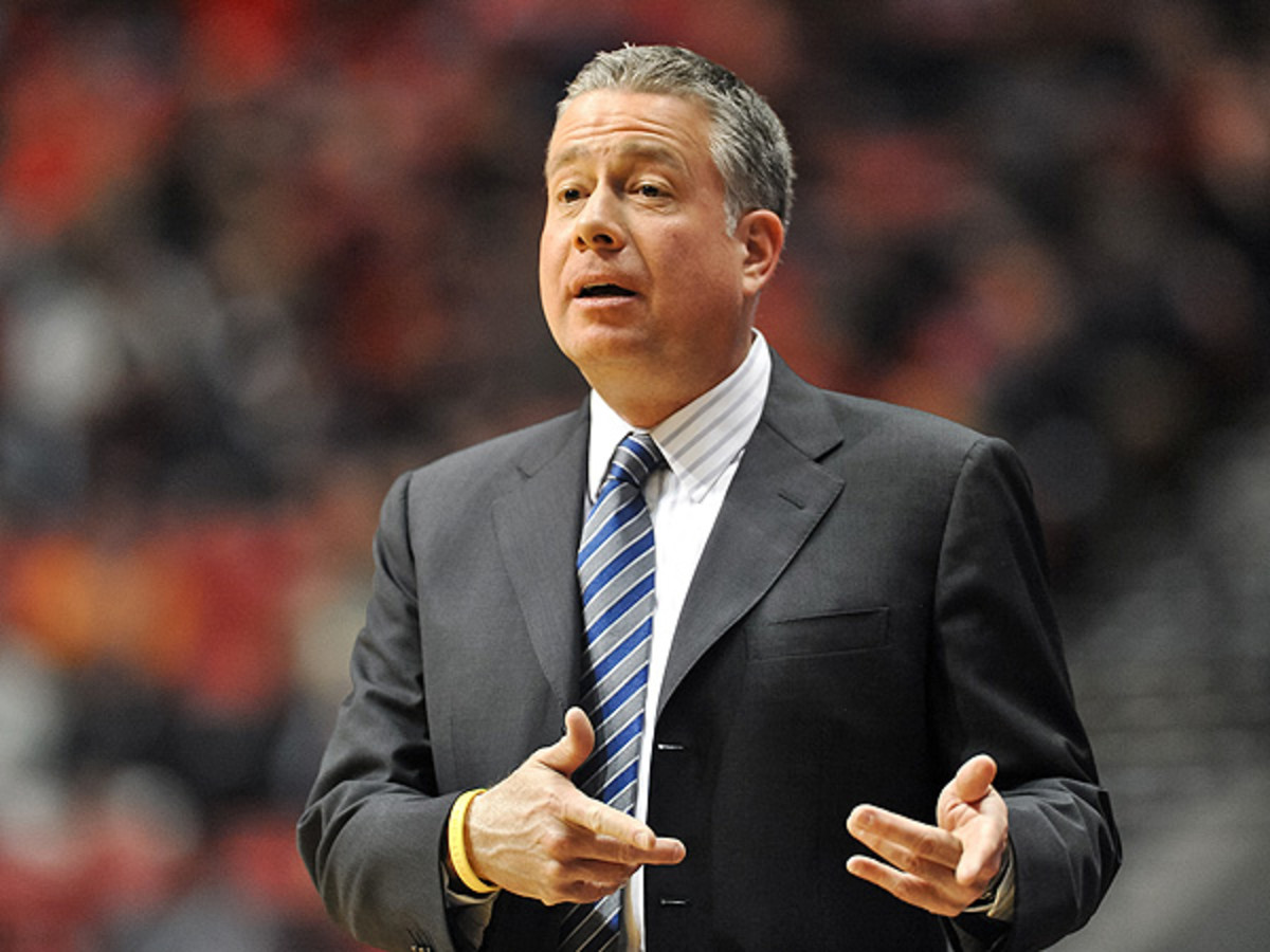 Dave Pilipovich started as an interim head coach for Air Force when Jeff Reynolds was fired in 2012. (Orlando Ramirez/ Icon SMI)