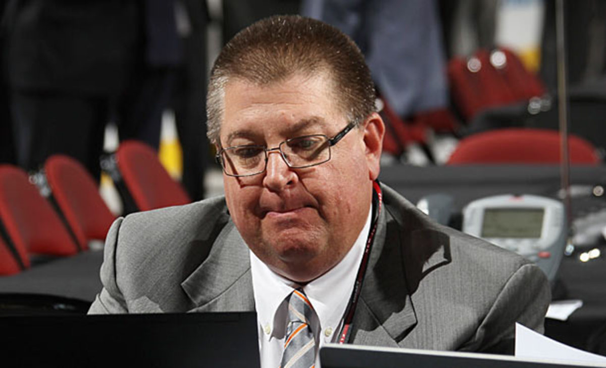 The Calgary Flames fired GM Jay Feaster