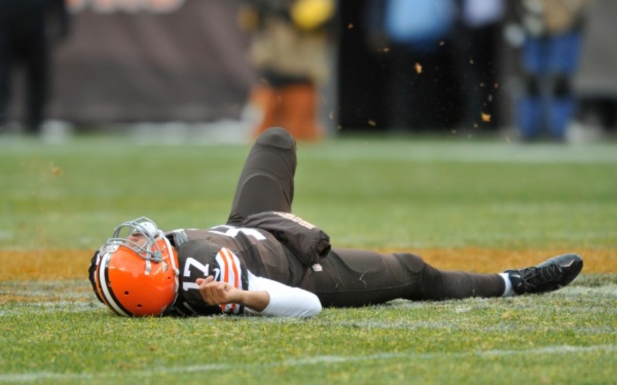 Browns quarterback Jason Campbell has six touchdowns and three interceptions this season. (AP Photo/David Richard)