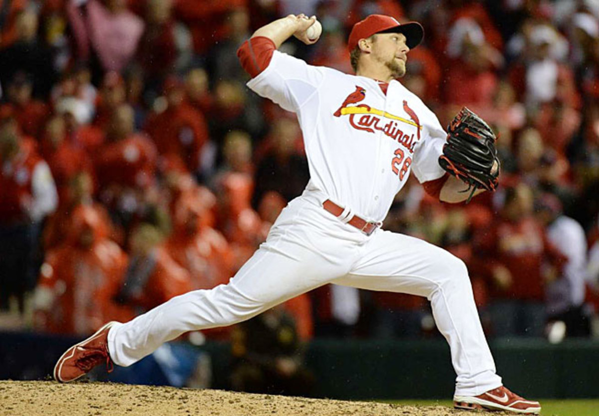 Trevor Rosenthal (21st round) is one of three gems unearthed by St. Louis four years ago.