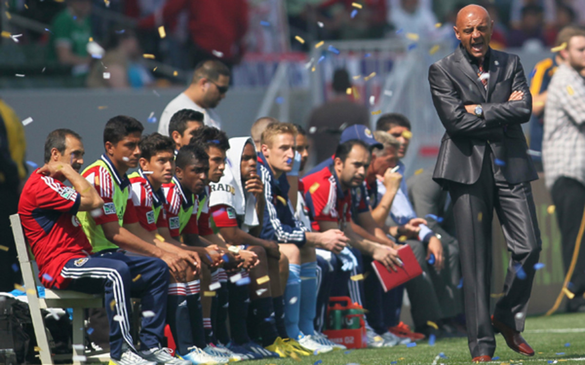 Coach Jose Luis Sanchez Sola and Chivas USA have seen attendance drop during a losing season. (Victor Decolongon/Getty Images)