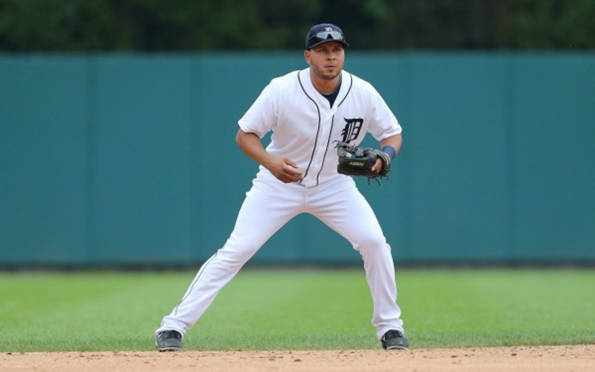 The Tigers plan to play a reinstated Jhonny Peralta in left field. (Leon Halip/Getty Images)