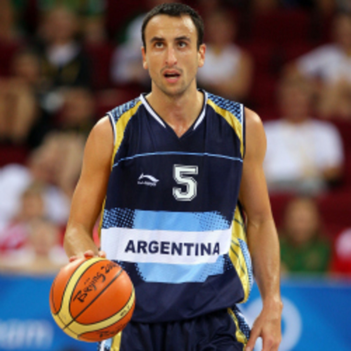 Manu Ginobili is excited and proud that the new Pope hails from his home country. (Phil Walter/Getty Images)