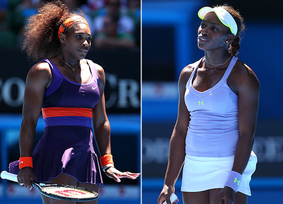 Serena Williams and Sloane Stephens