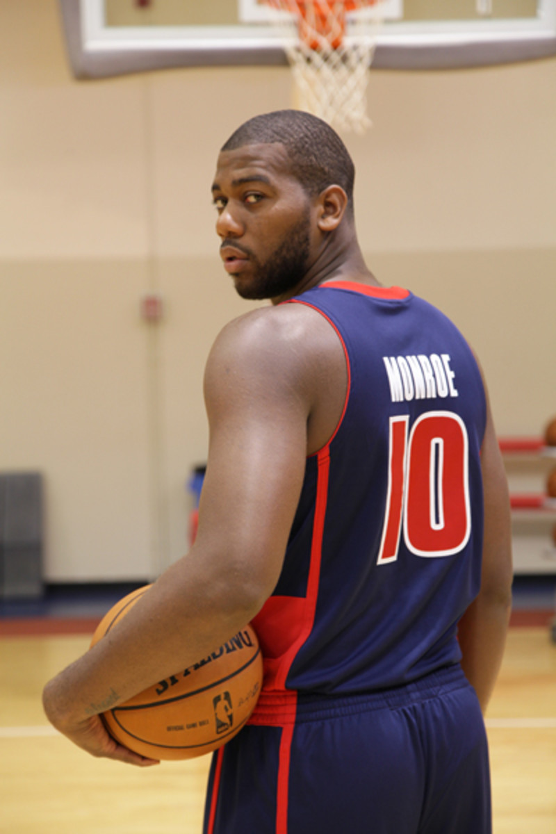 A look at the back of the Pistons' new "Motor City" uniforms. (Pistons)