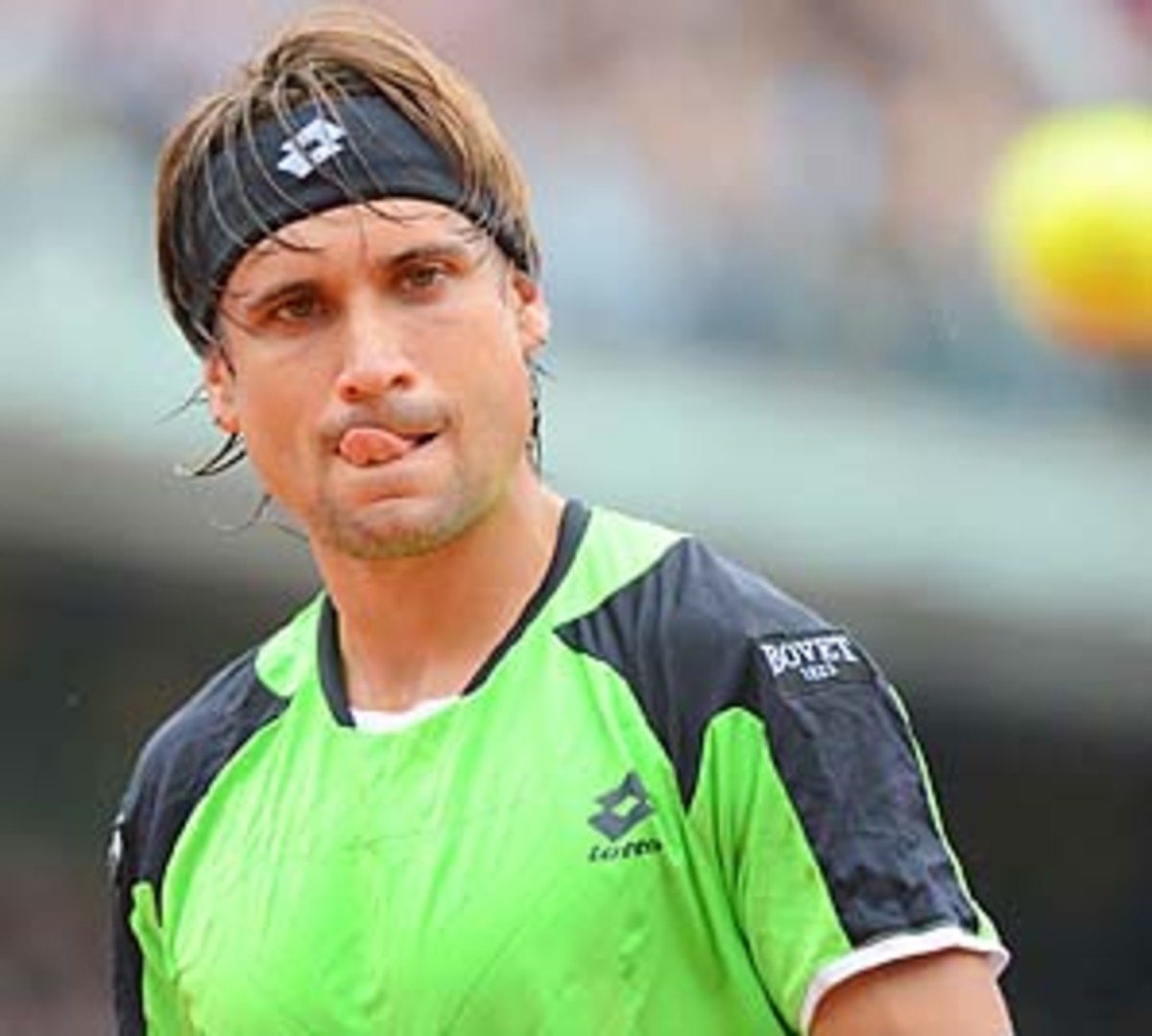 David Ferrer lost to Rafael Nadal in the final but passed Nadal in the rankings.