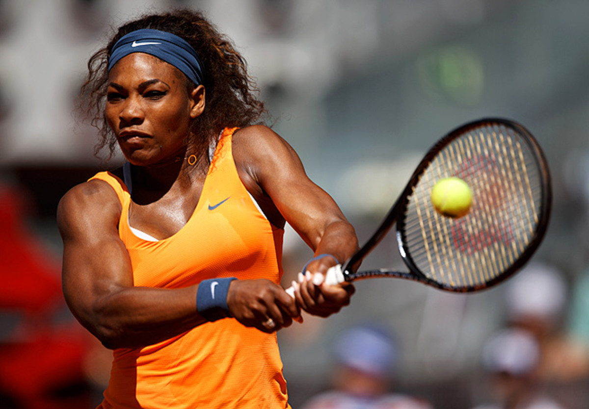 Serena Williams has one of the most powerful two-handed backhands in the women's game.