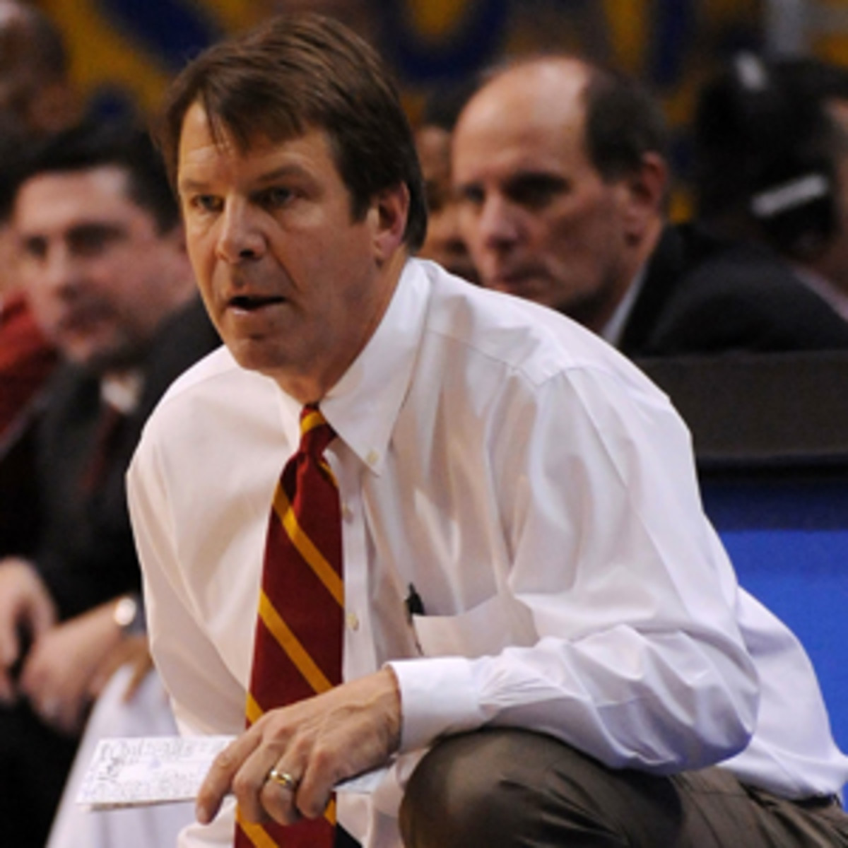 Tim Floyd resigned as USC coach in 2009 during an NCAA investigation. (Harry How/Getty Images)