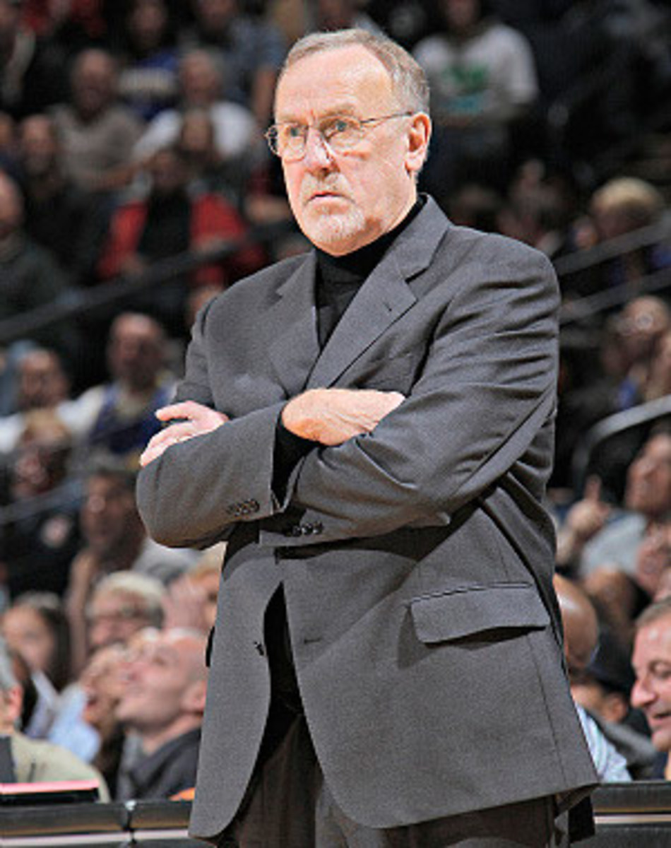 Rick Adelman coaches the Timberwolves