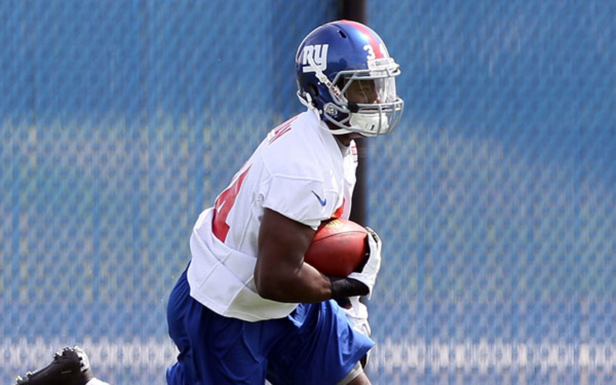 The Giants expect David Wilson to be the team's starting running back. ( Jim McIsaac/Getty Images)