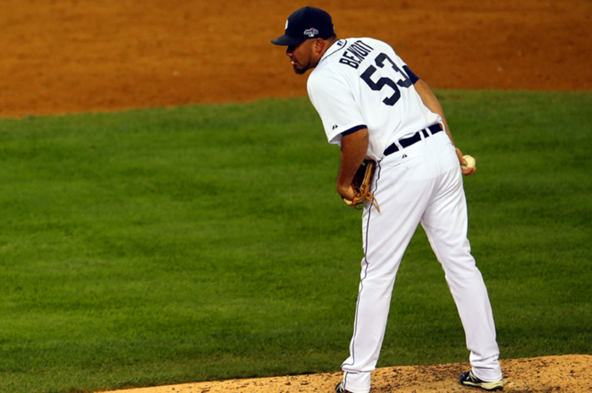 Joaquin Benoit, who turns 37 in July, is expected to replace setup man Luke Gregerson.